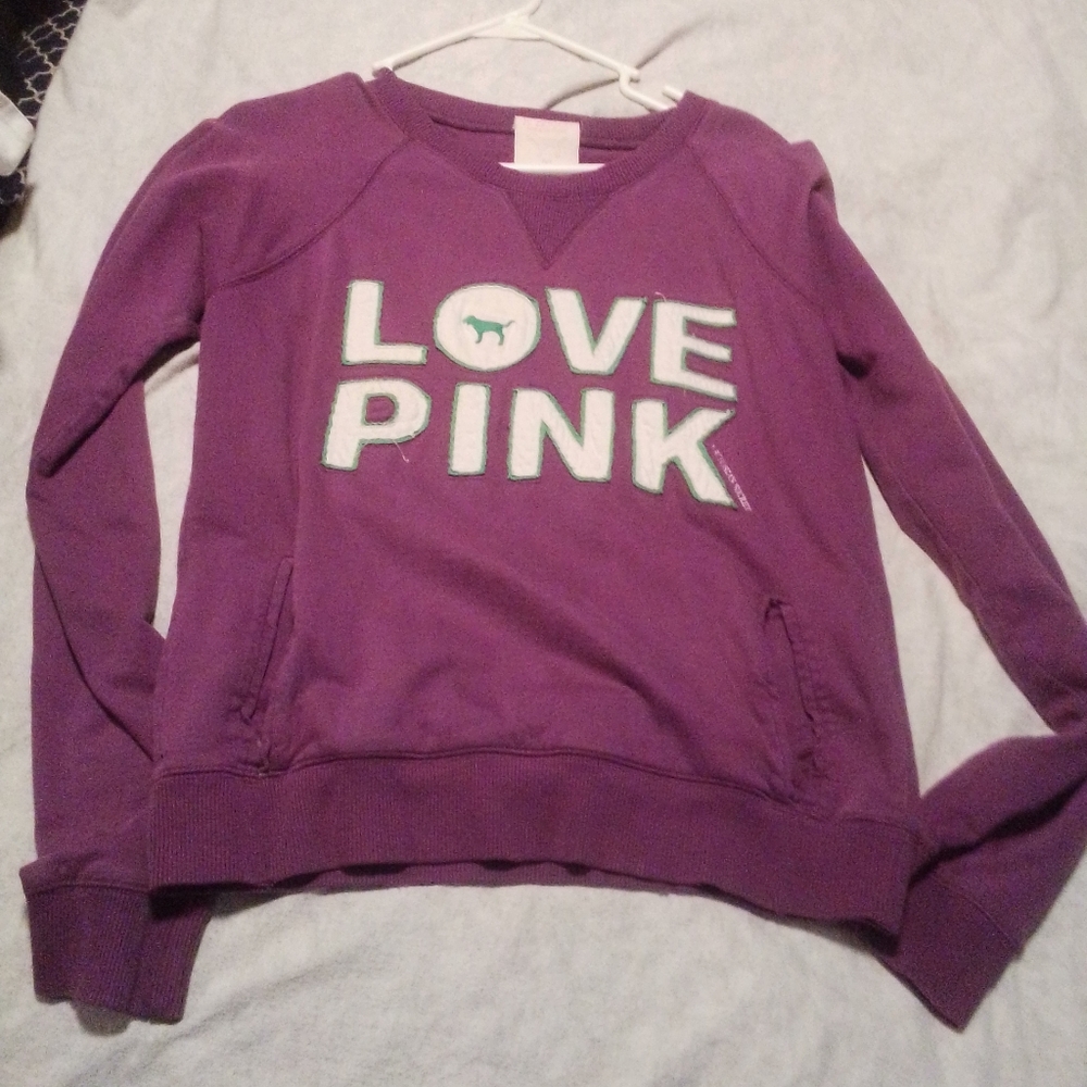 Victoria's secret pink sweatshirt